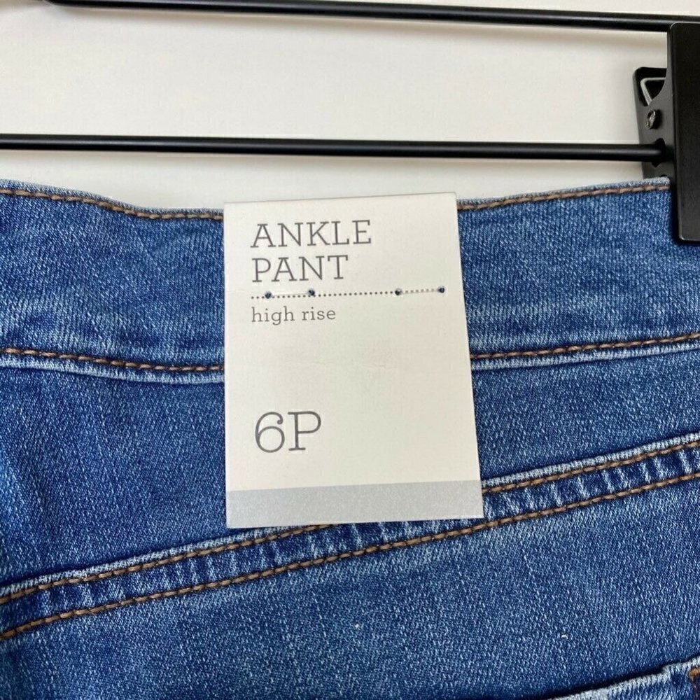Style & Co Ankle Jeans Blue Medium Wash High 6 P - Picture 8 of 8